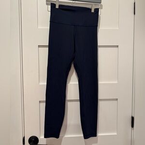 Lululemon Wunder Train high rise Dark Blue -NEW  Leggings